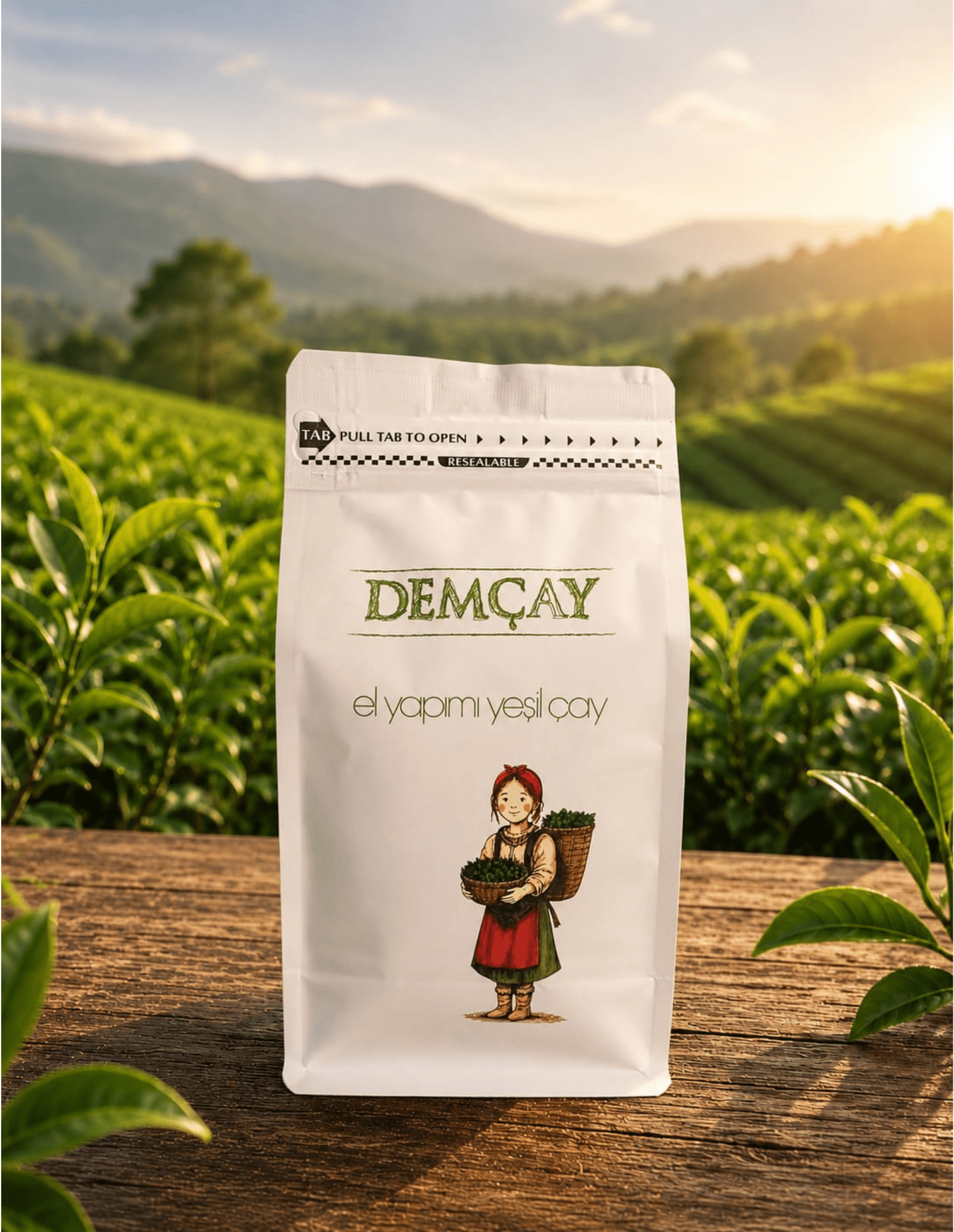El Yapımı Yeşil Çay (150 gr)