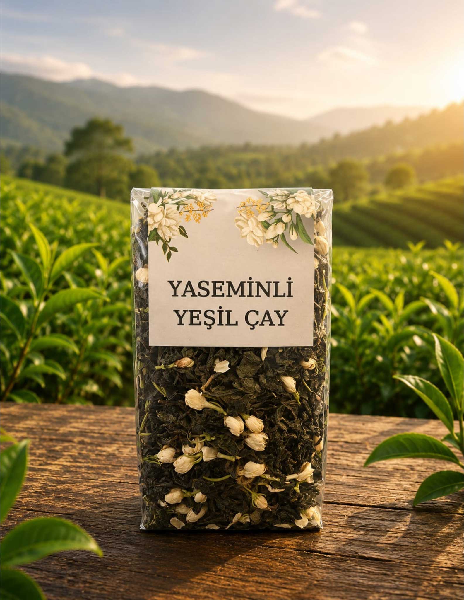 Yaseminli Yeşil Çay (100 gr)