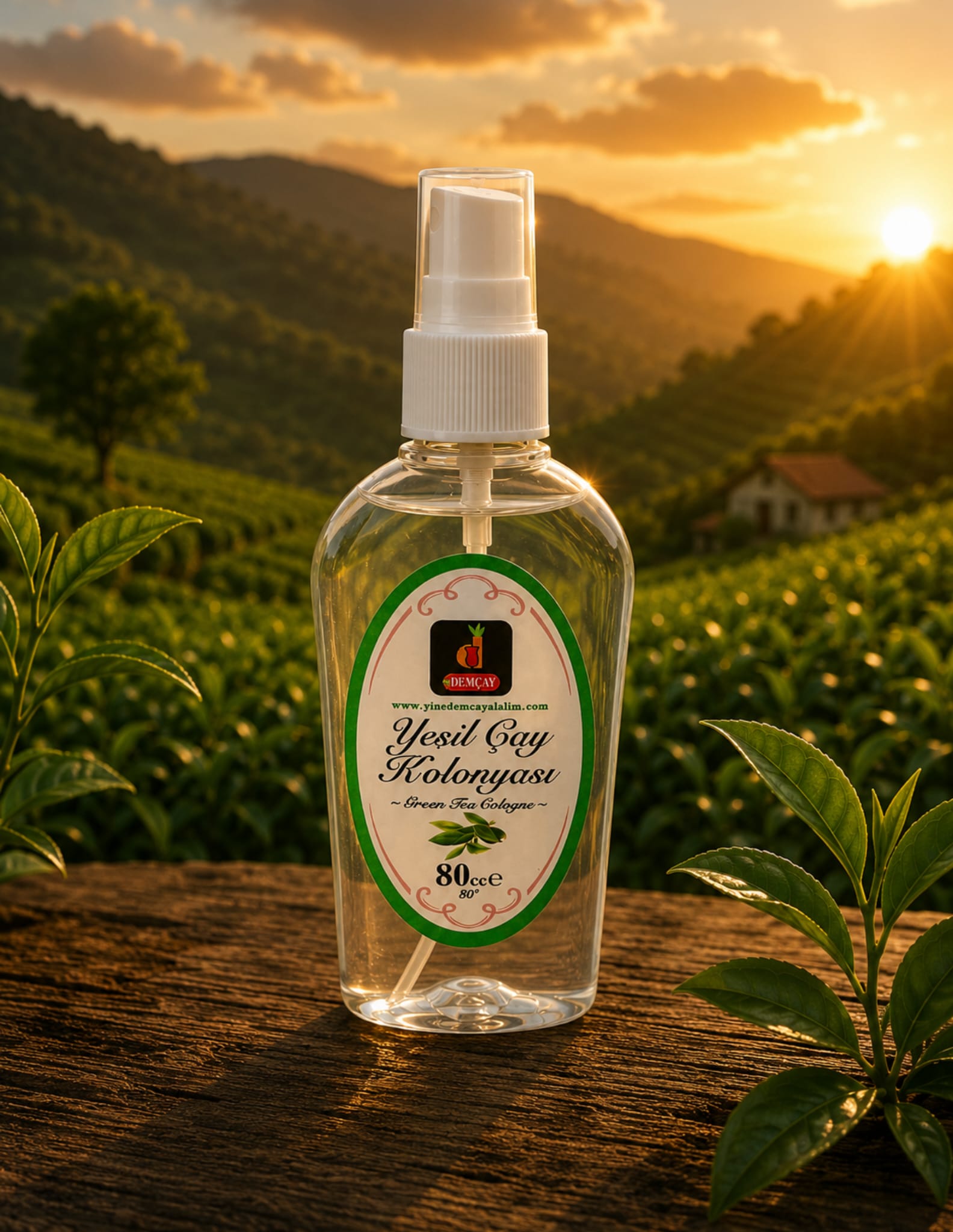 Yeşil Çay Kolonyası<br>(80 cc)