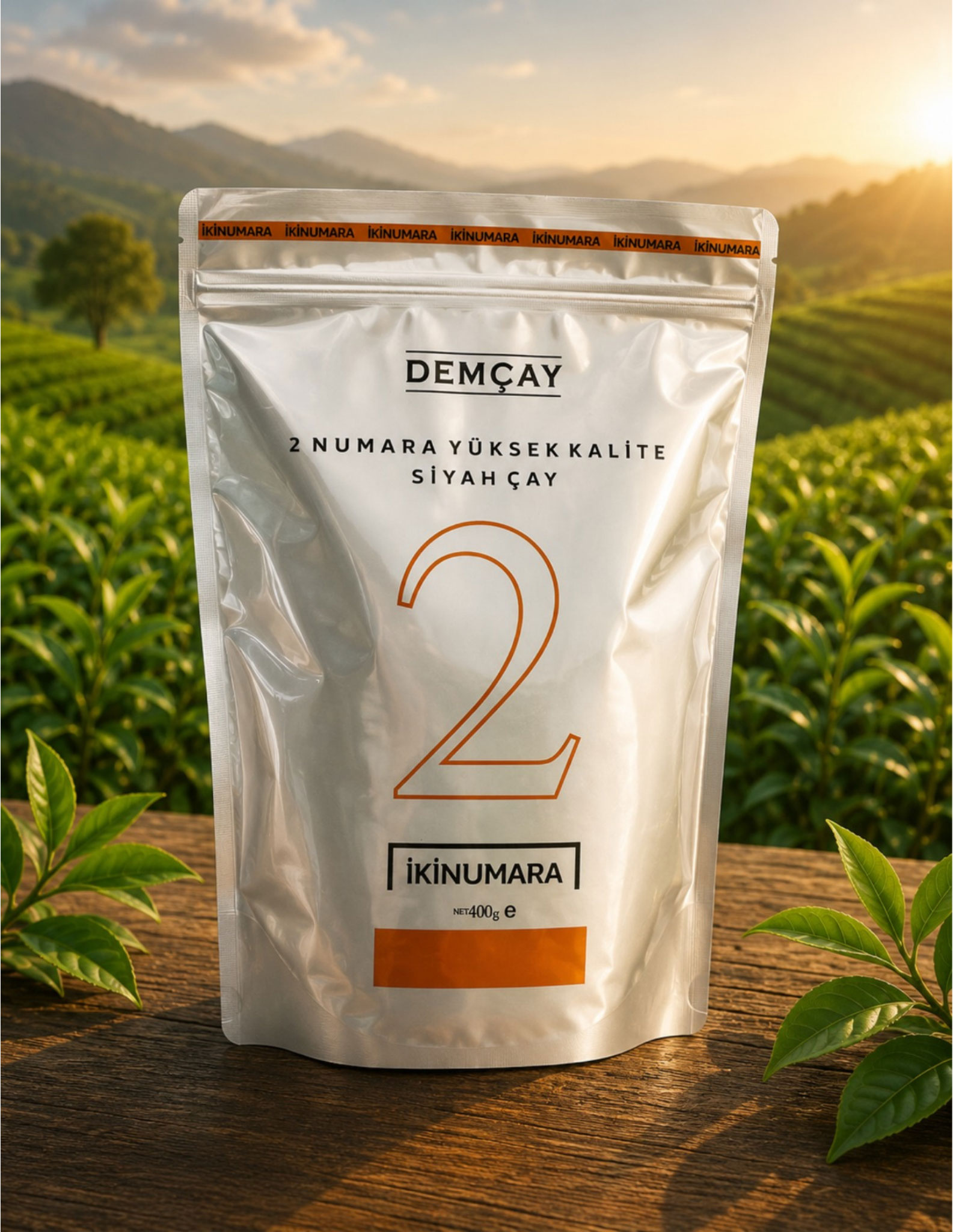 2 Numara Yüksek Kaliteli Siyah Çay (400 gr)