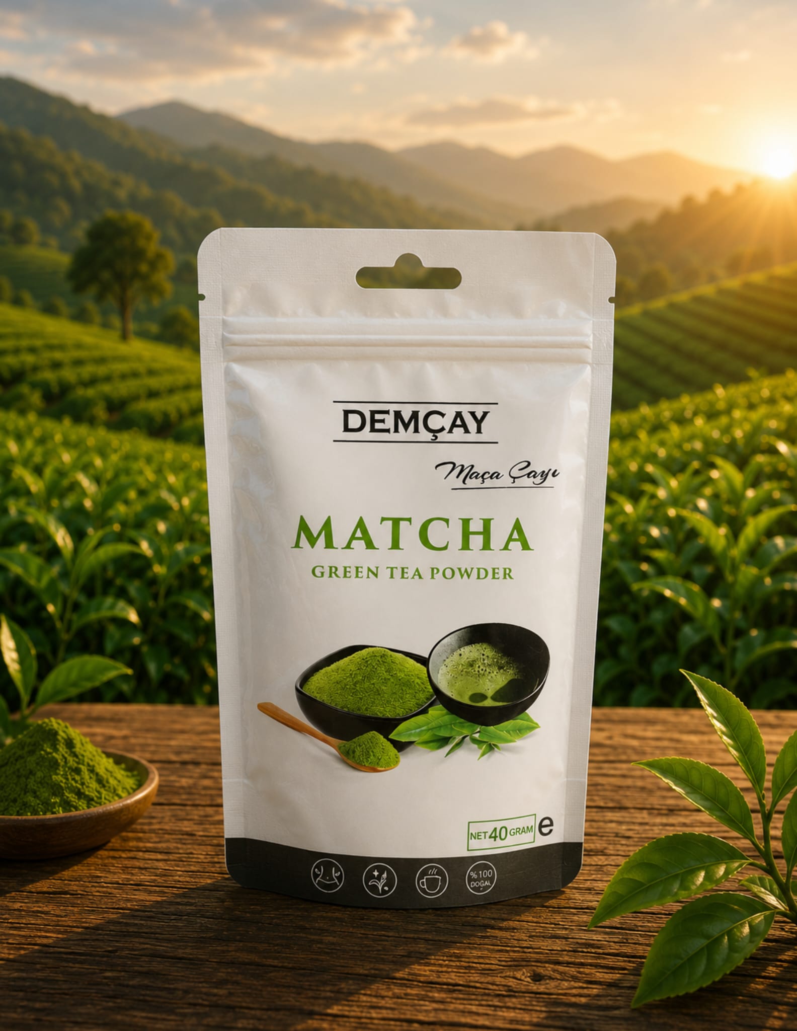 Matcha Çayı <br>(40 gr)